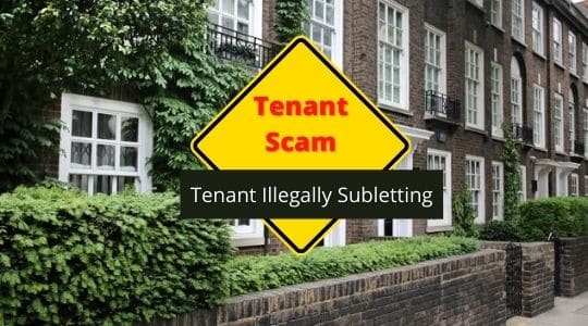 tenant illegally subletting