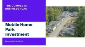 Investing in a mobile home park