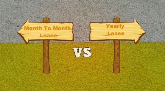 Month To Month Vs Yearly Lease